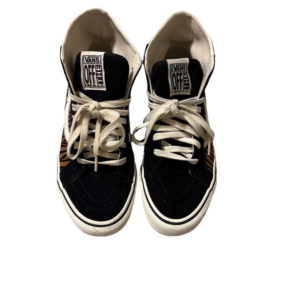 Vans LEOPARD Sk8-Hi Shoes Womens Size 7 ANIMAL PRINT HIGH TOPS
